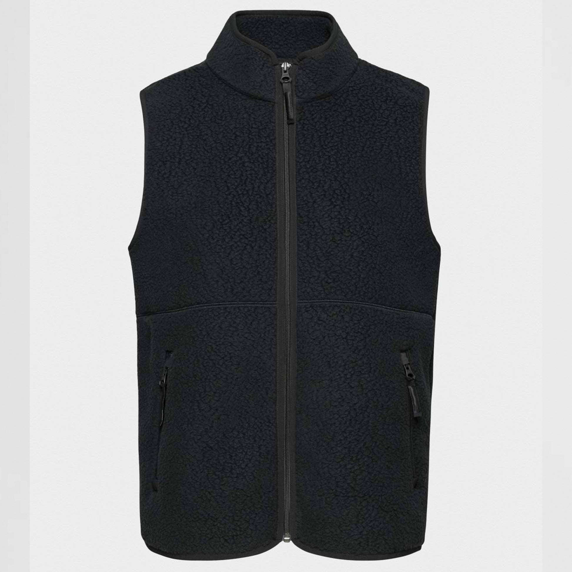 Sherpa Fleece Vest for Women Trendy Warm Sleeveless Vests Jacket Lightweight Zip Coats with Pockets Fall Outerwear