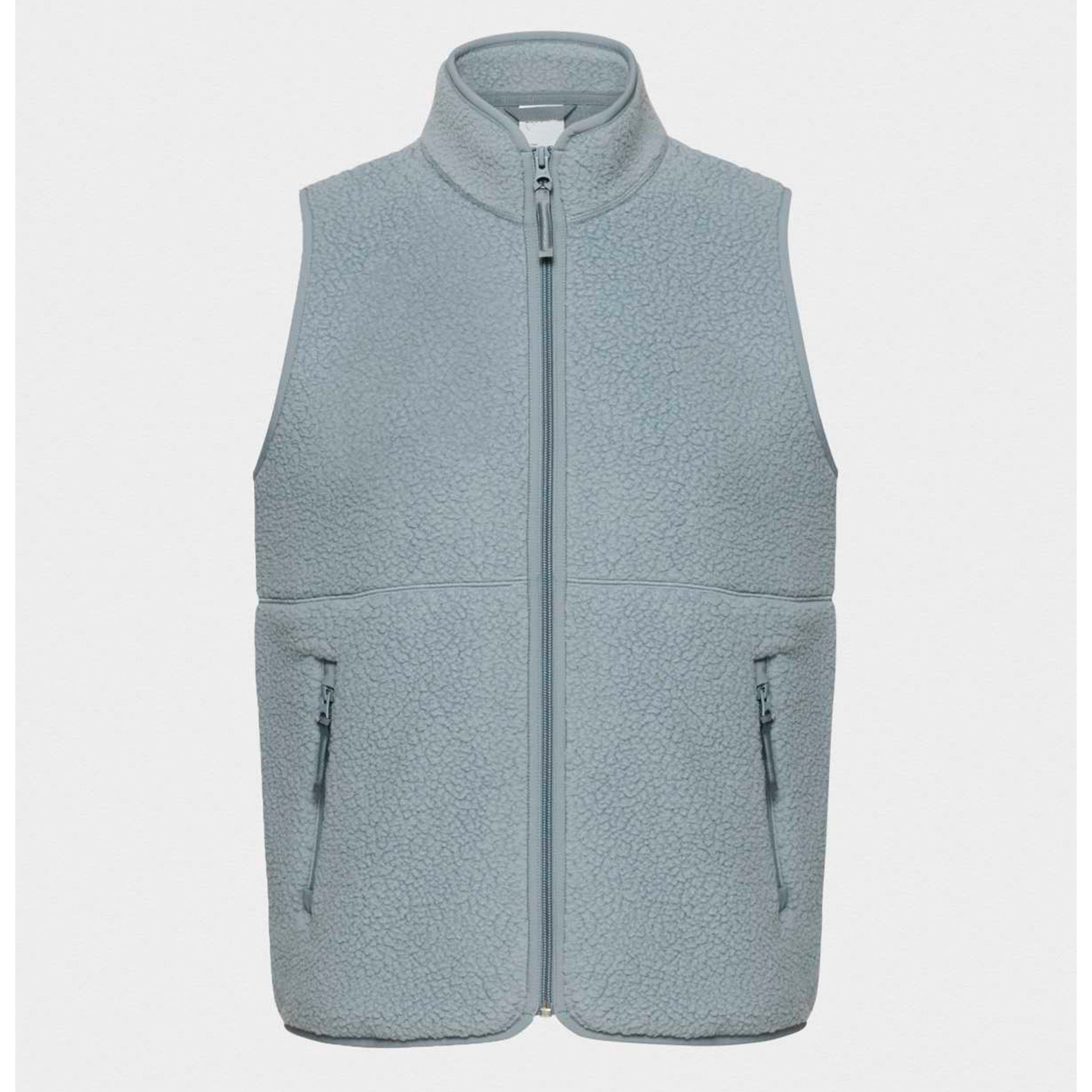 Sherpa Fleece Vest for Women Trendy Warm Sleeveless Vests Jacket Lightweight Zip Coats with Pockets Fall Outerwear