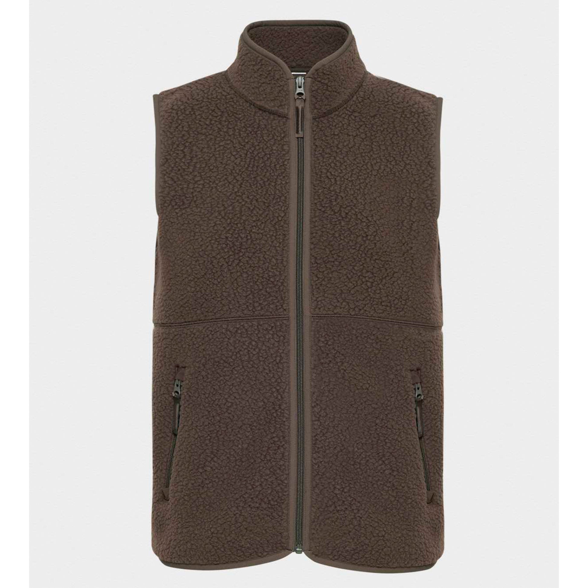 Sherpa Fleece Vest for Women Trendy Warm Sleeveless Vests Jacket Lightweight Zip Coats with Pockets Fall Outerwear