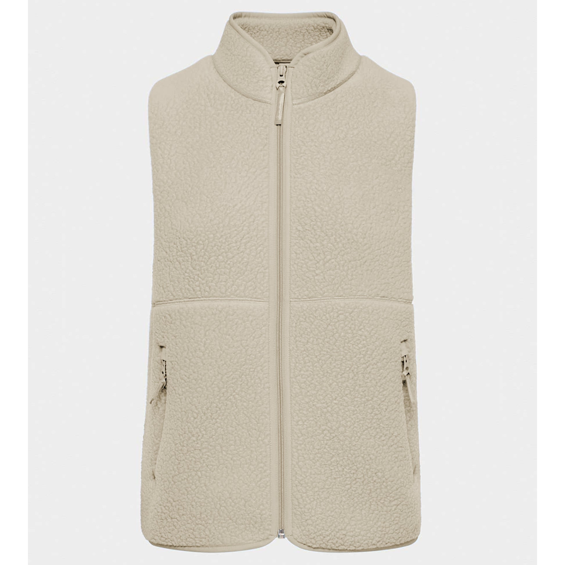 Sherpa Fleece Vest for Women Trendy Warm Sleeveless Vests Jacket Lightweight Zip Coats with Pockets Fall Outerwear